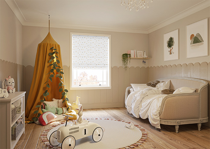 Faceted, Earth - Twist&Fit Roman Blind - Image 6